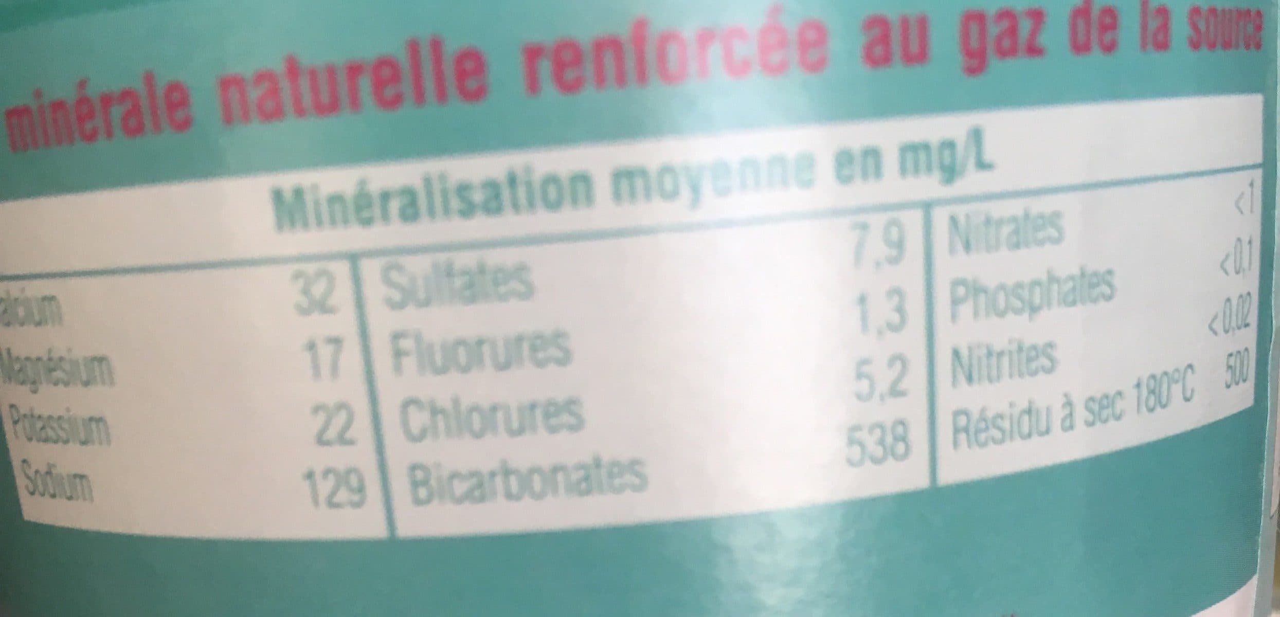 Open Food Facts Eau Gazeuse Oreline packshot