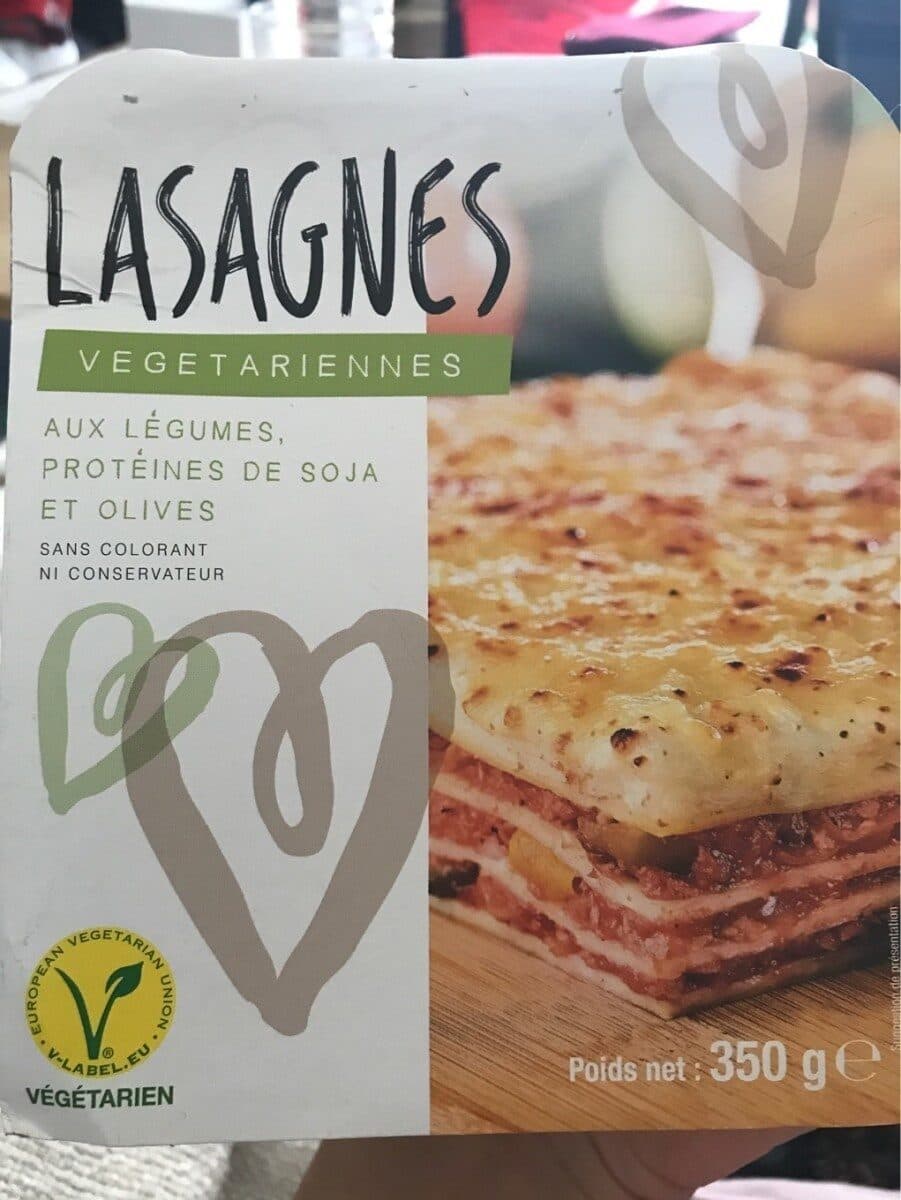 Open Food Facts Lasagne vegetarienne packshot