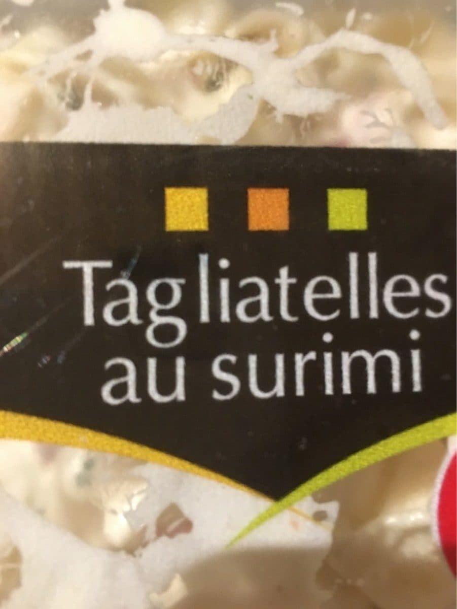 Open Food Facts Tagliatelles au surimi packshot