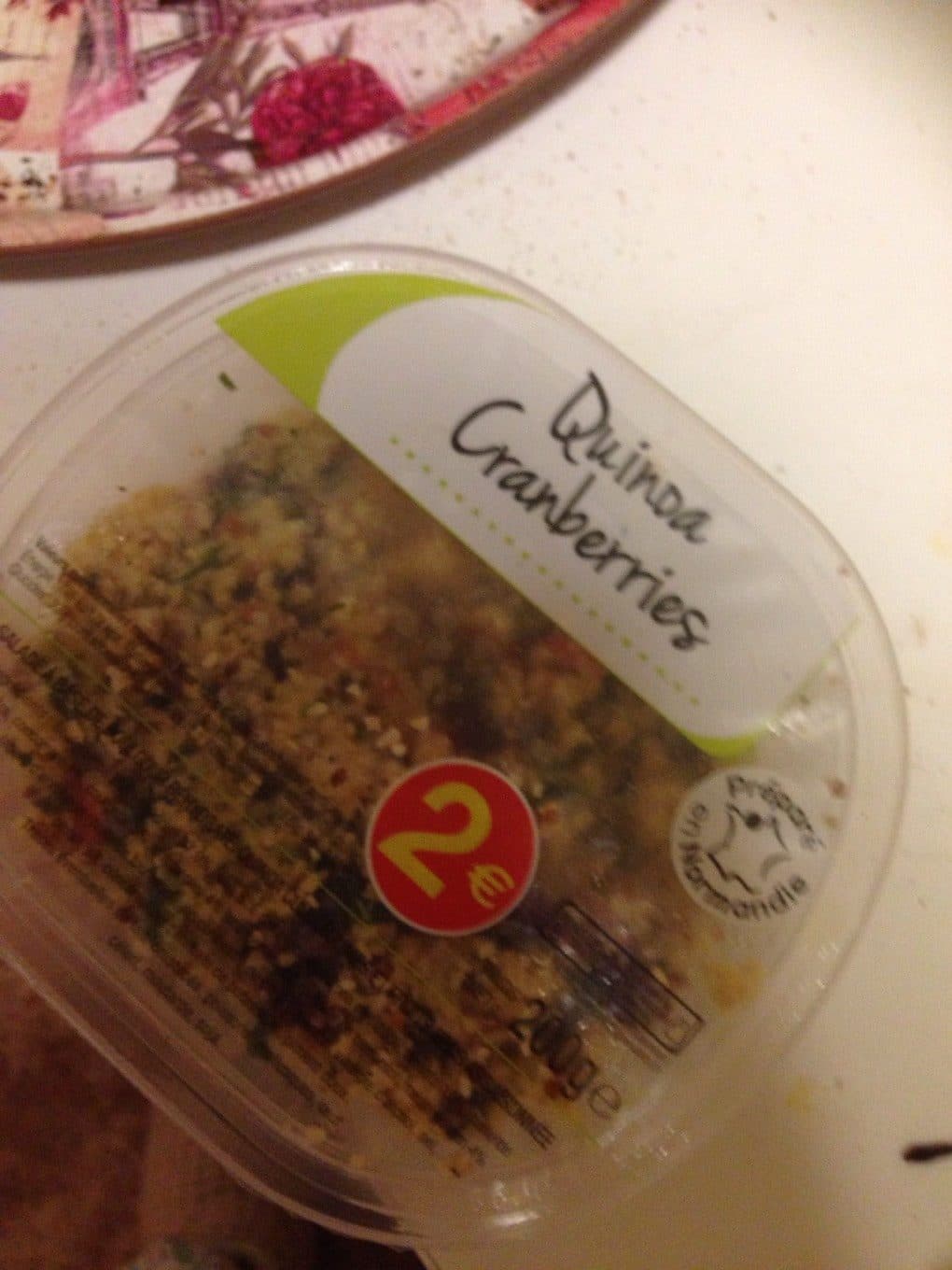 Geant Quinoa cranberries packshot