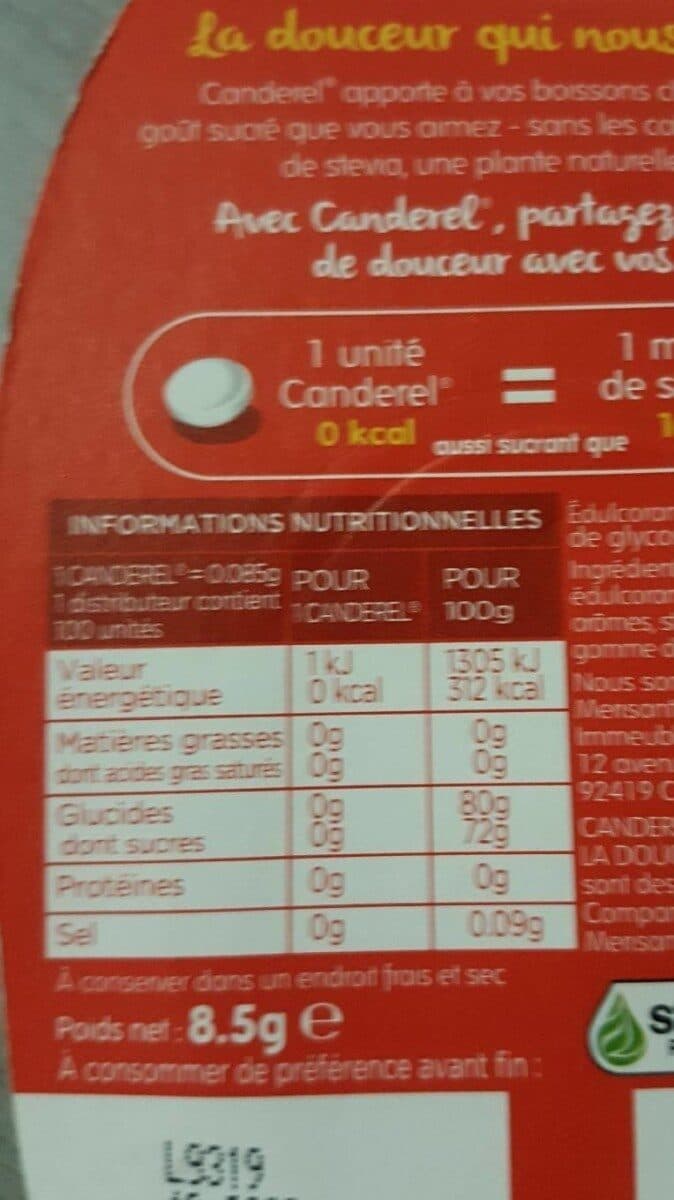 Canderel Canderel stevia packshot
