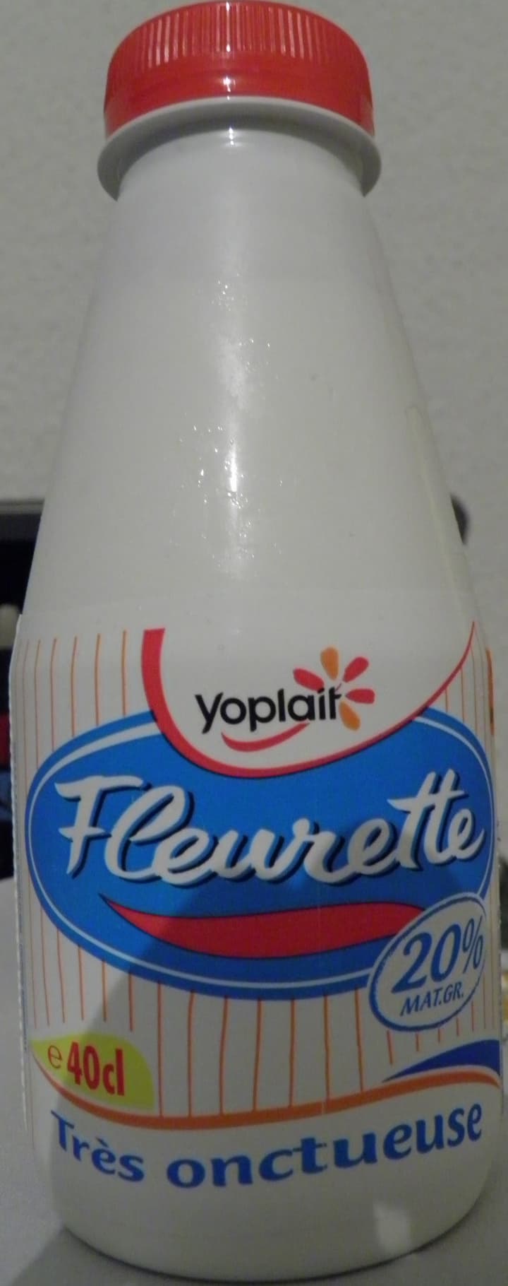 Yoplait Fleurette (20 % MG), Très onctueuse packshot