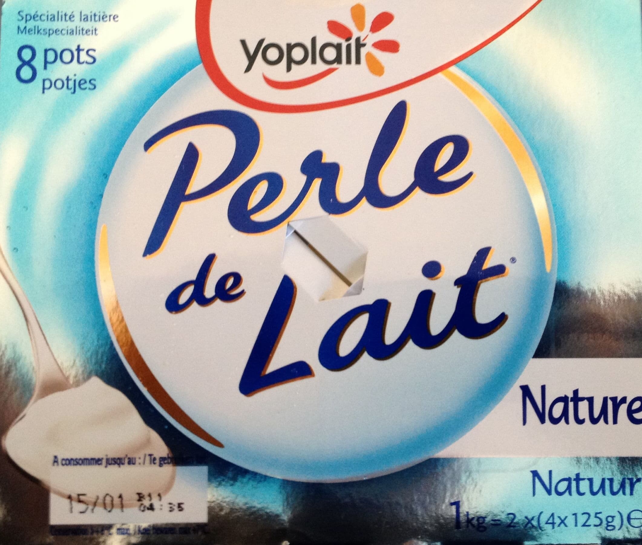 Perle de Lait Perle de Lait (Nature) 8 Pots packshot