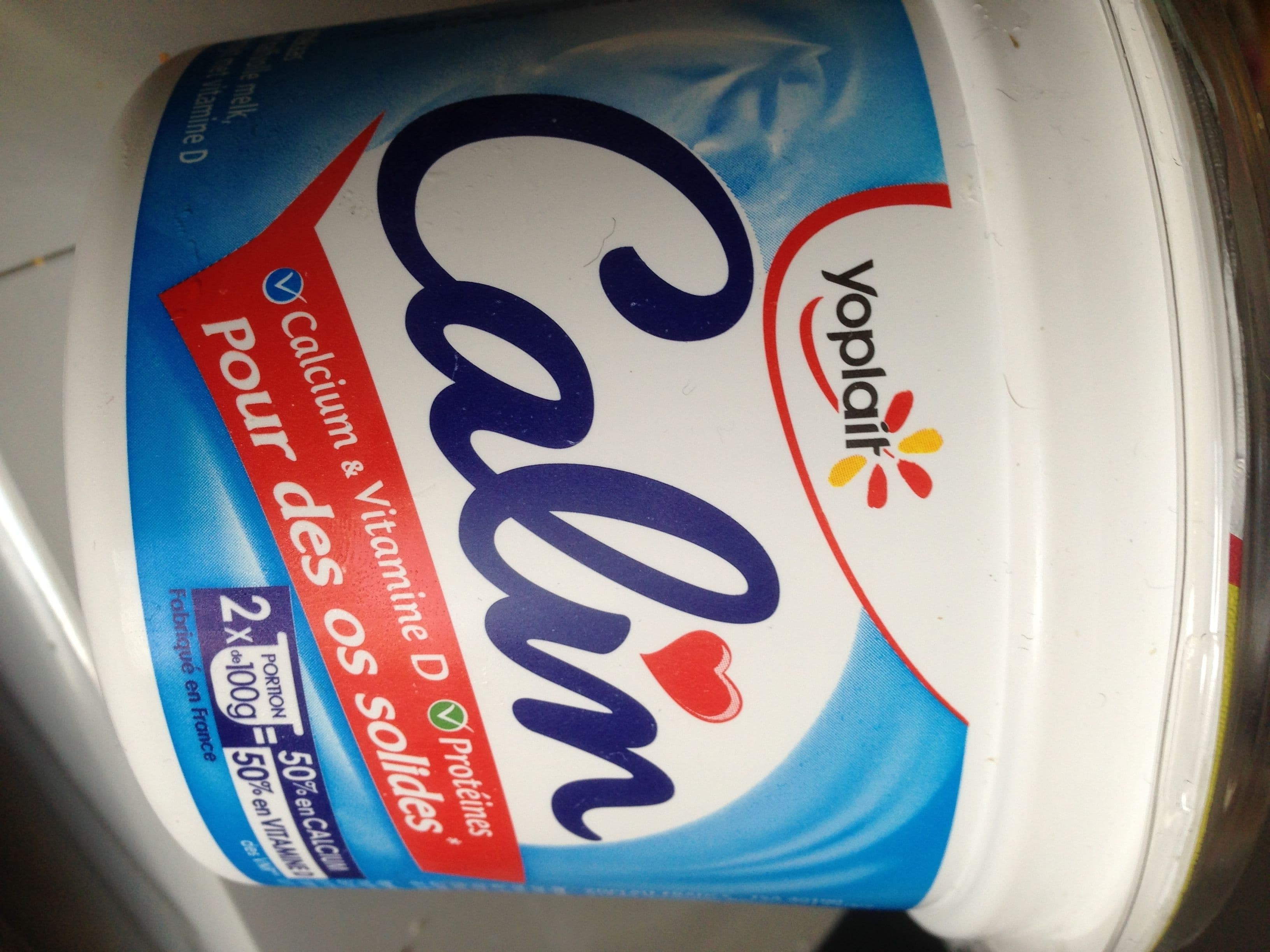 Yoplait Calin 20% M.G. packshot