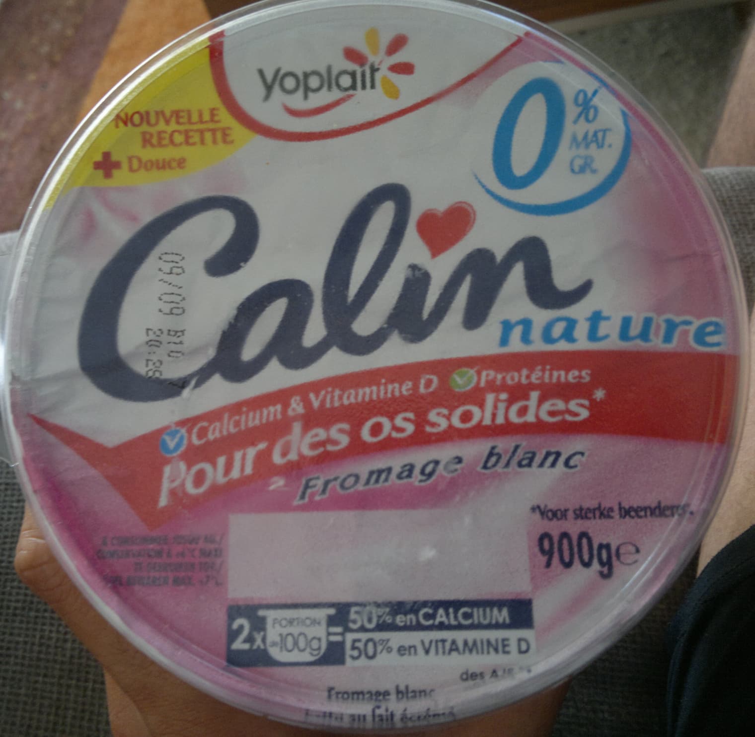 Calin Fromage Blanc Calin 0% mat. Gr. packshot