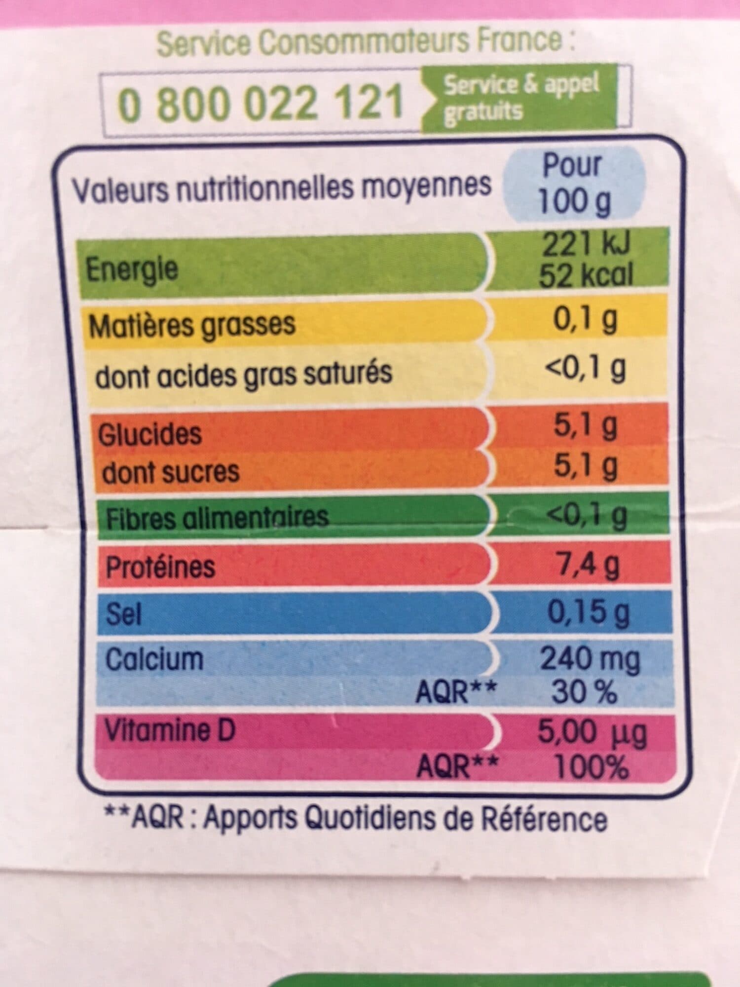 Yoplait Calin Nature 0% packshot