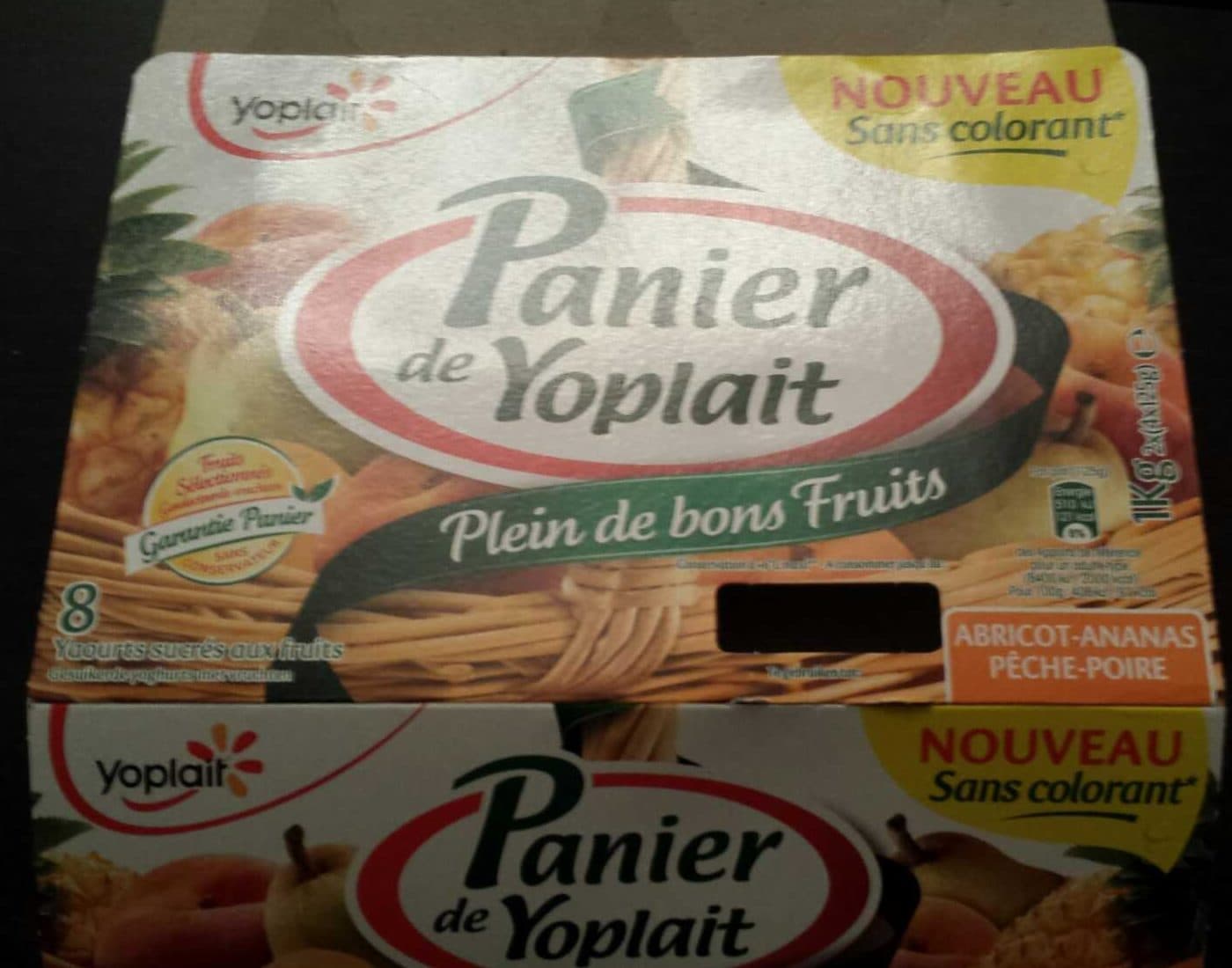 Yoplait Panier de Yoplait Abricot, Ananas, Pomme, Poire packshot