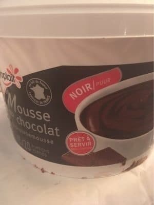 Yoplait Mousse Au Chocolat Noir packshot