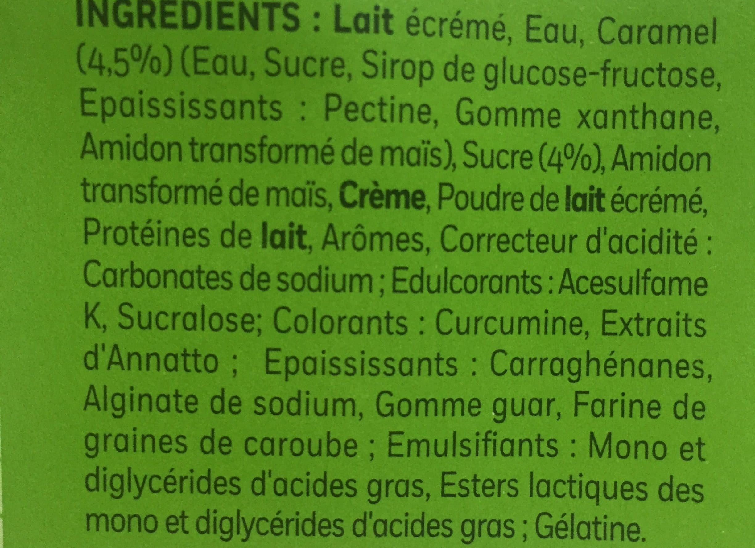 Weight watchers Île Fondante sur lit de caramel (0.6% MG) packshot