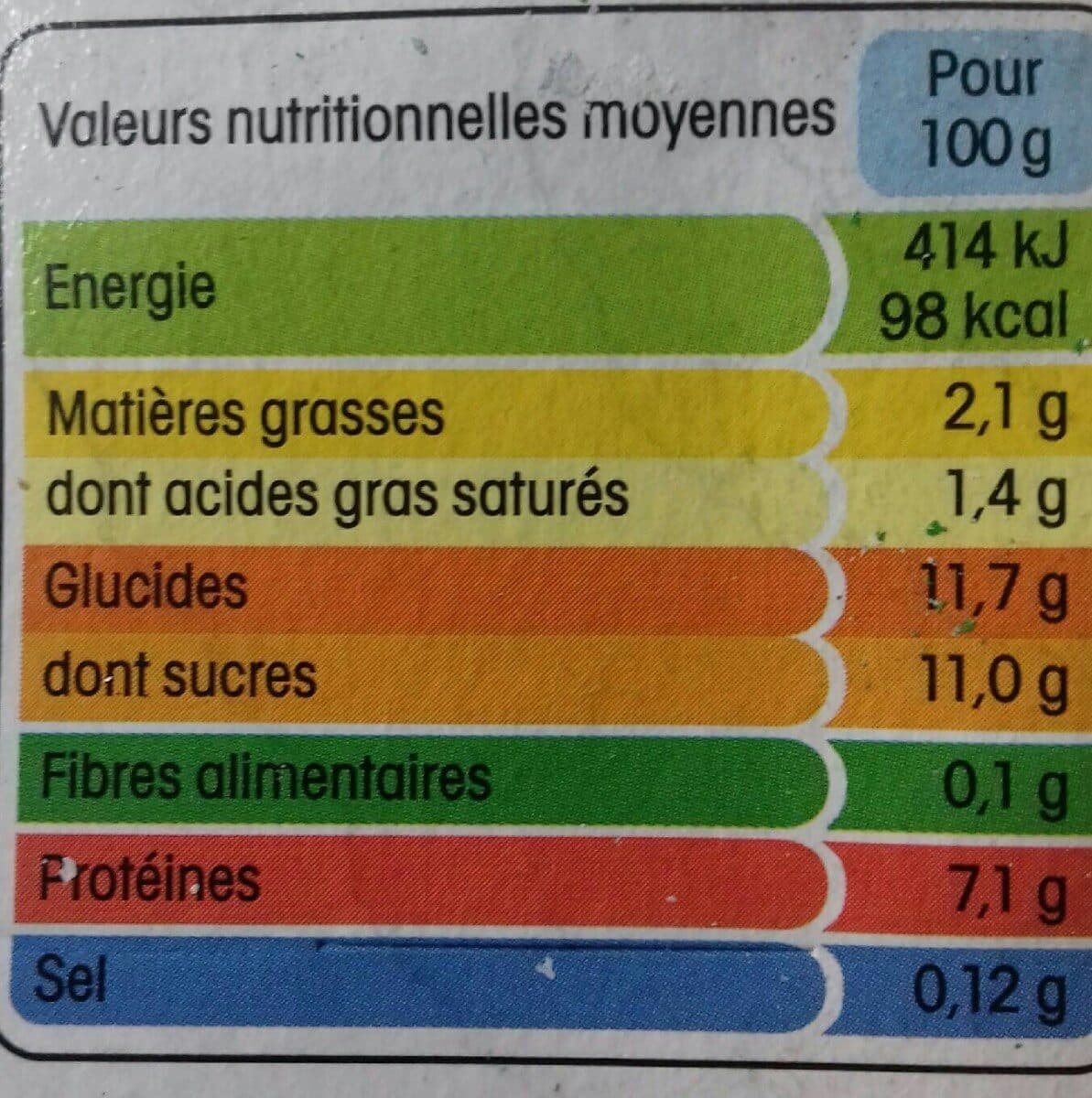 Ray yopa Recette au yaourt nature, sur lit de citron packshot