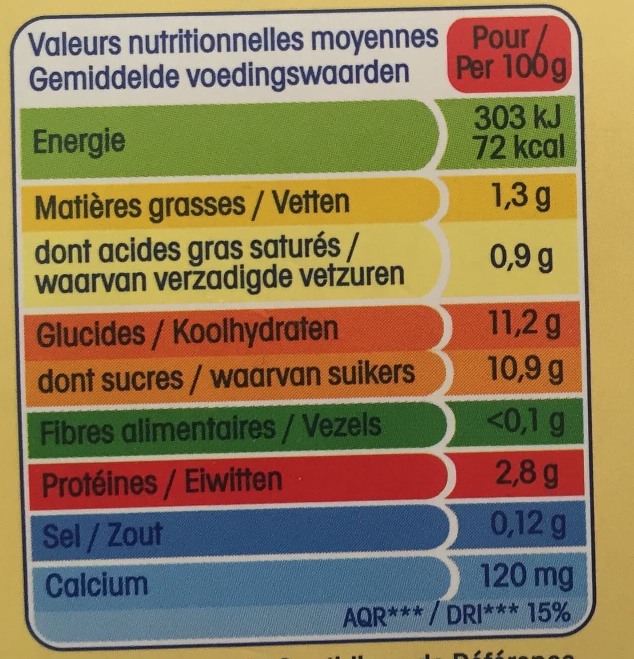 Yop mf Yaourt à boire sucré aromatisé packshot