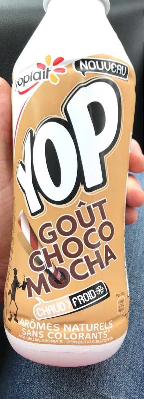 Yoplait Yop choco-mocha packshot
