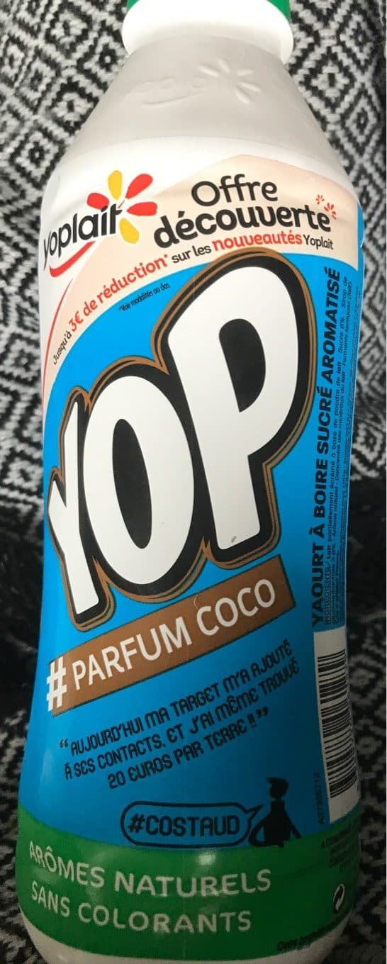 YOPLAIT YOP parfum COCO packshot