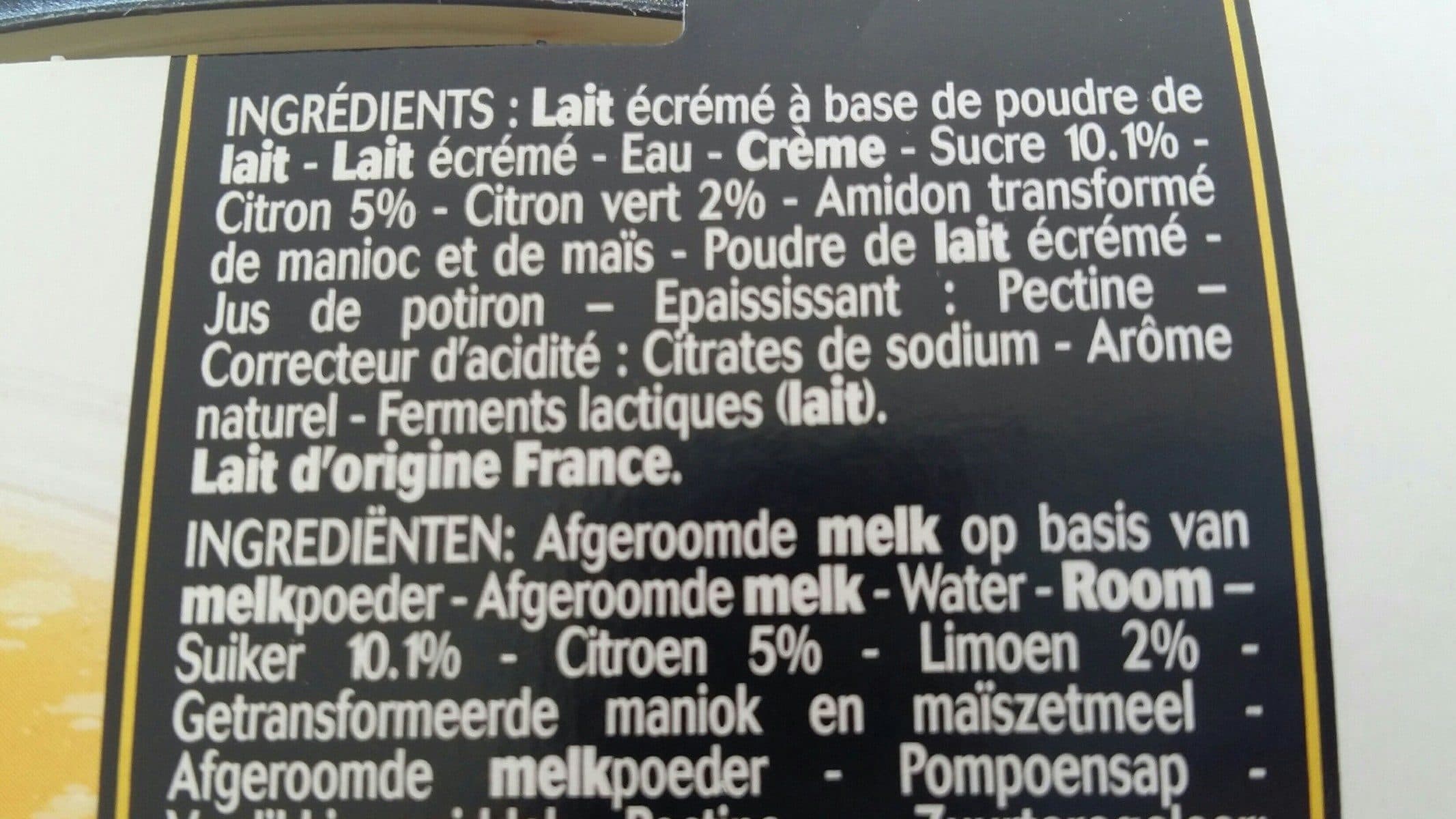 Yoplait Sensations Paniers de Yoplait packshot