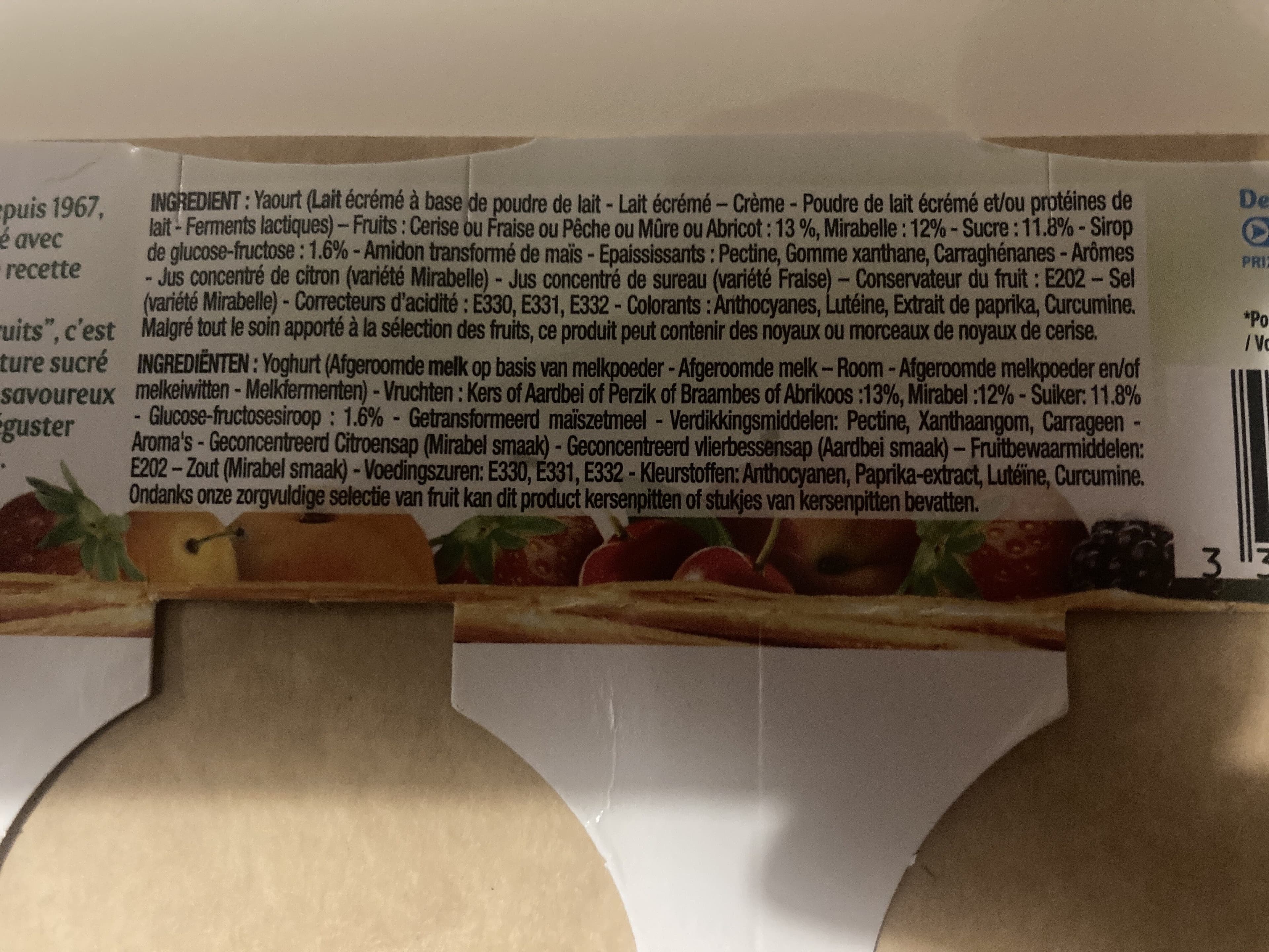 yoplait panier de yoplait packshot