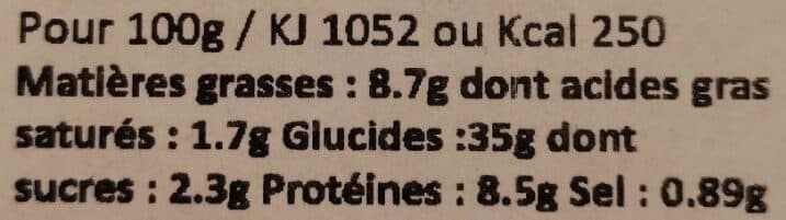 J. Barthouil Blinis miyam packshot