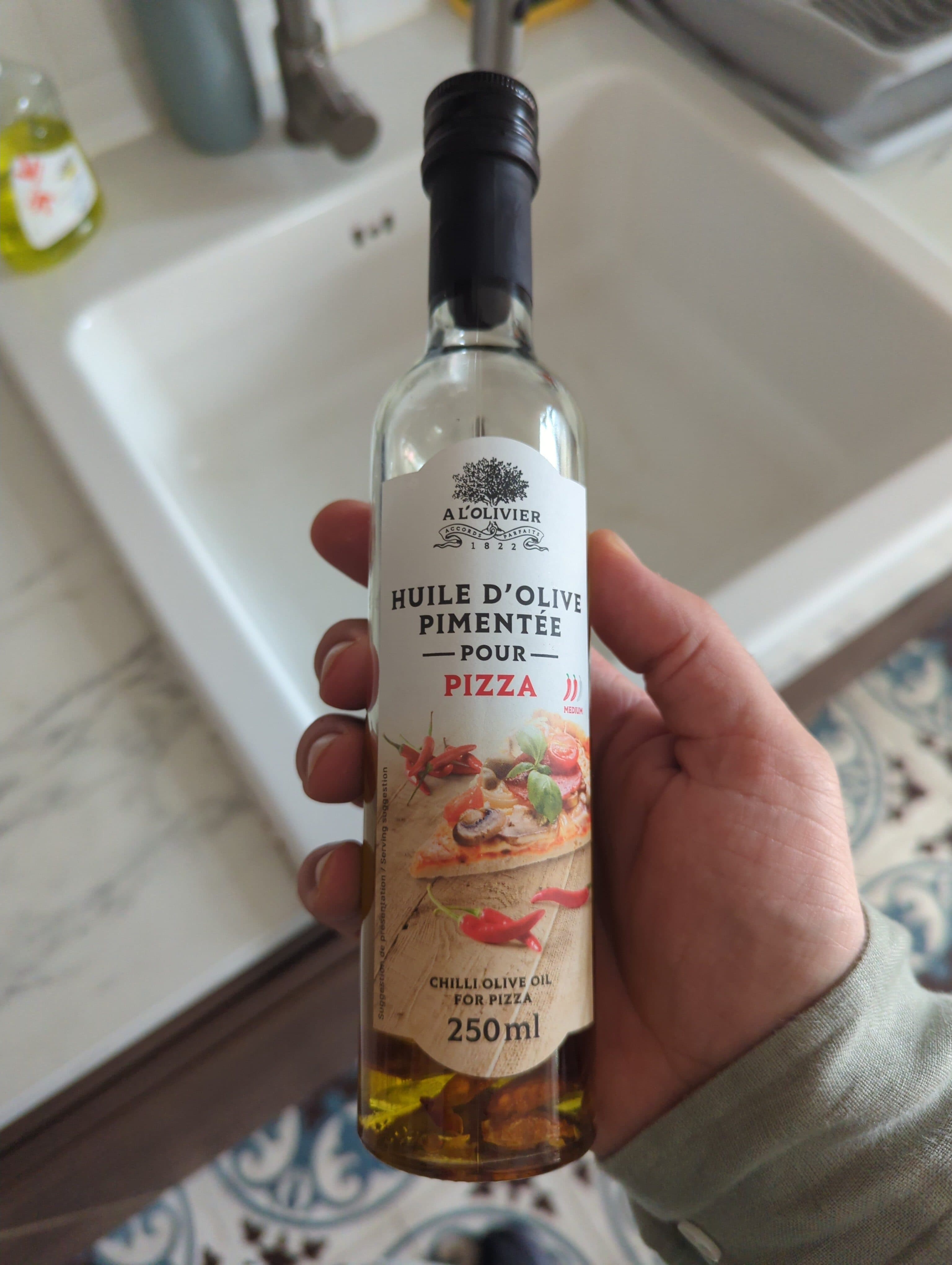 A l'olivier Préparation culinaire à base d'huile d'olive 96% pour pizza packshot