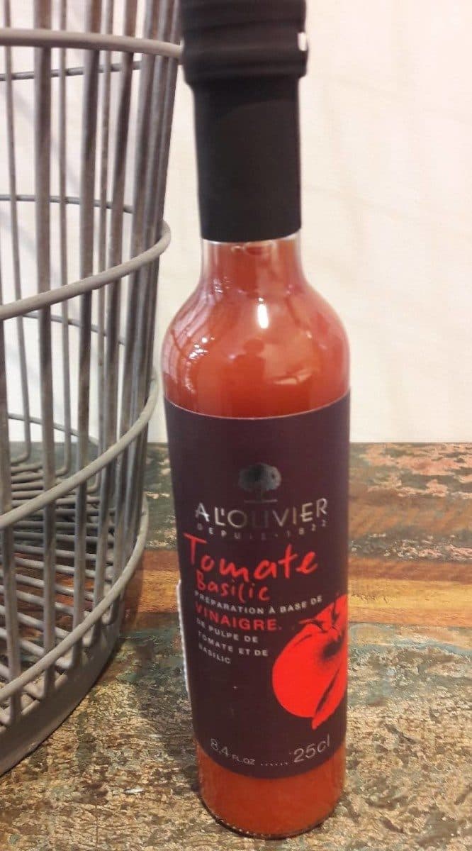 A L'Olivier Tomate basilic vinaigre packshot