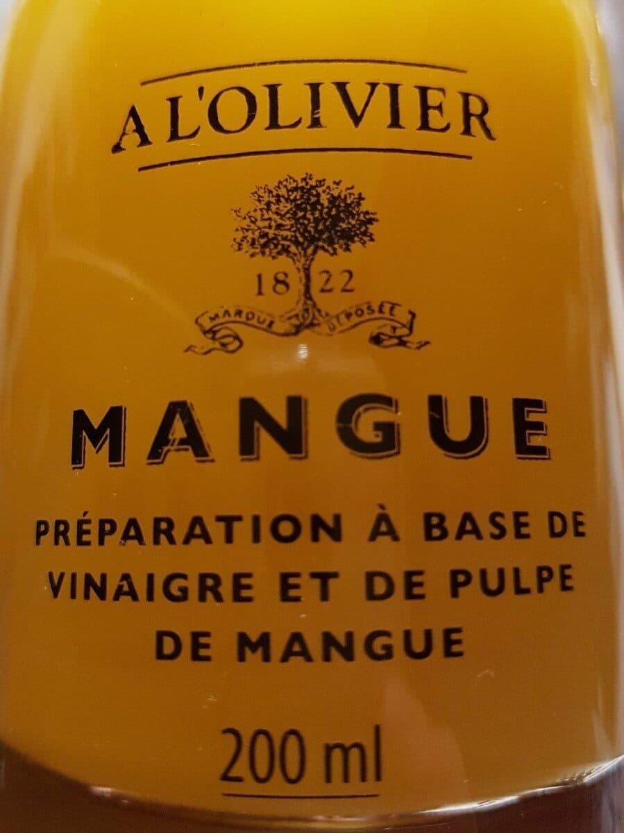 Open Food Facts A L'Olivier Mangoeddike, 200 ML packshot