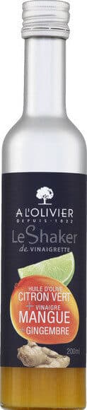 A L'Olivier Le Shaker de vinaigrette olive mangue gingembre packshot