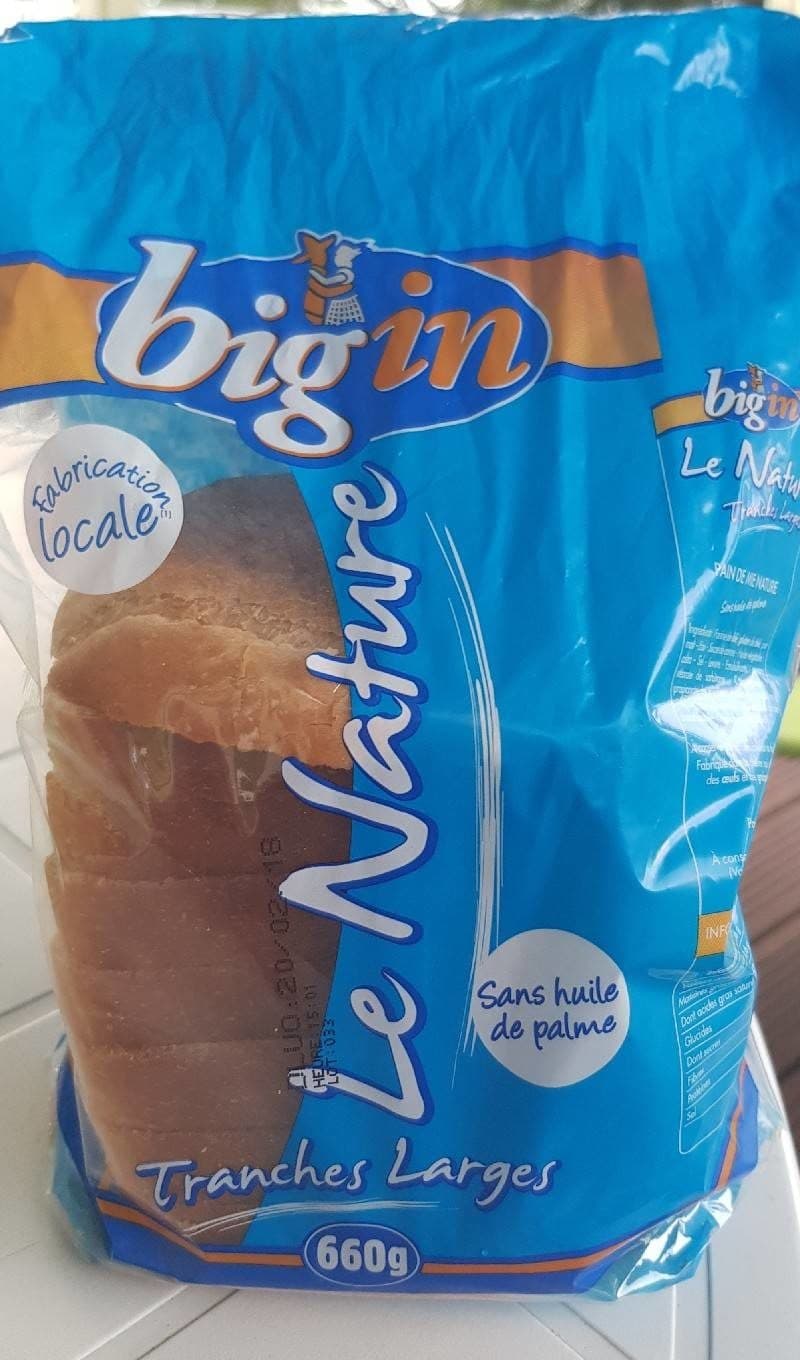 Bigin Le nature - tranches larges packshot
