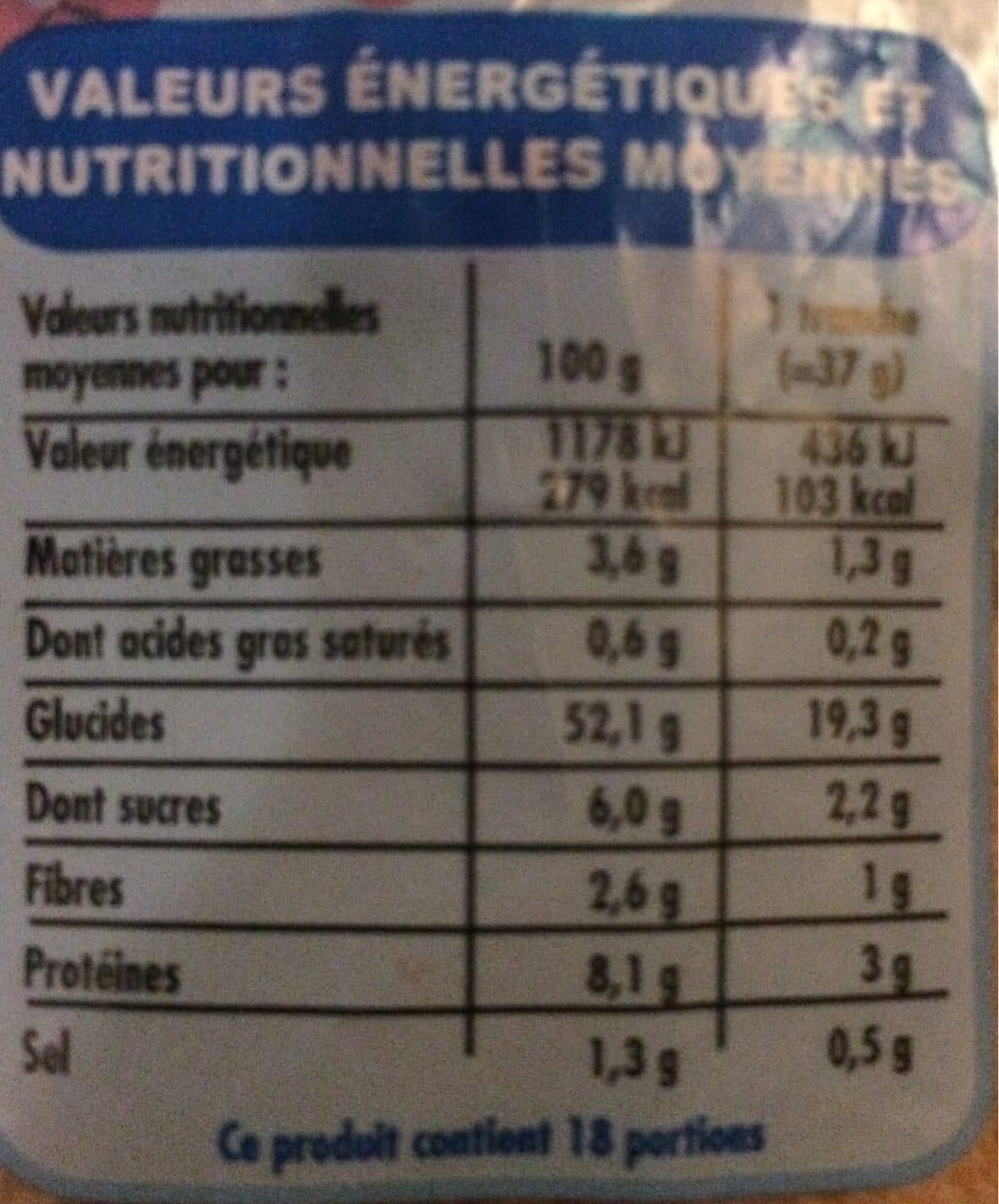 Leader Price Pain de Mie Nature Extra Moelleux packshot