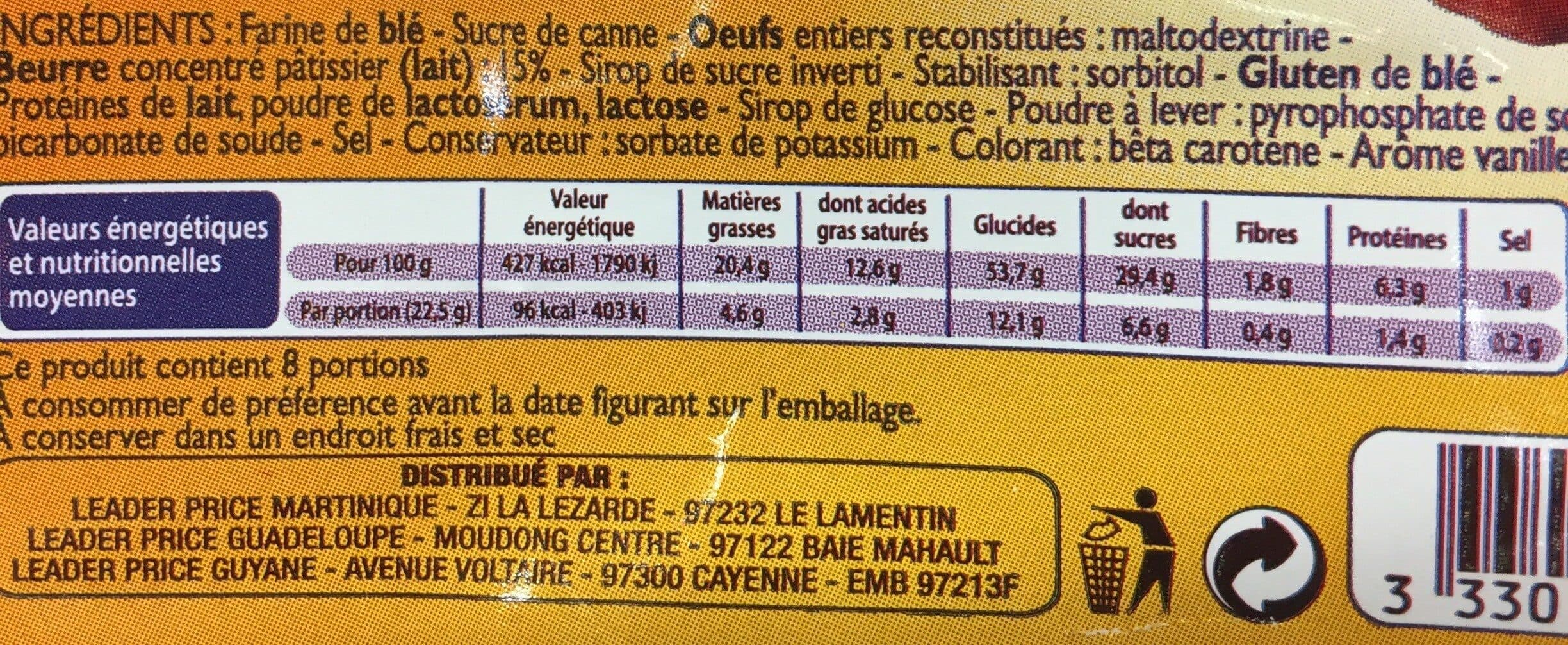 Leader Price Etoiles packshot