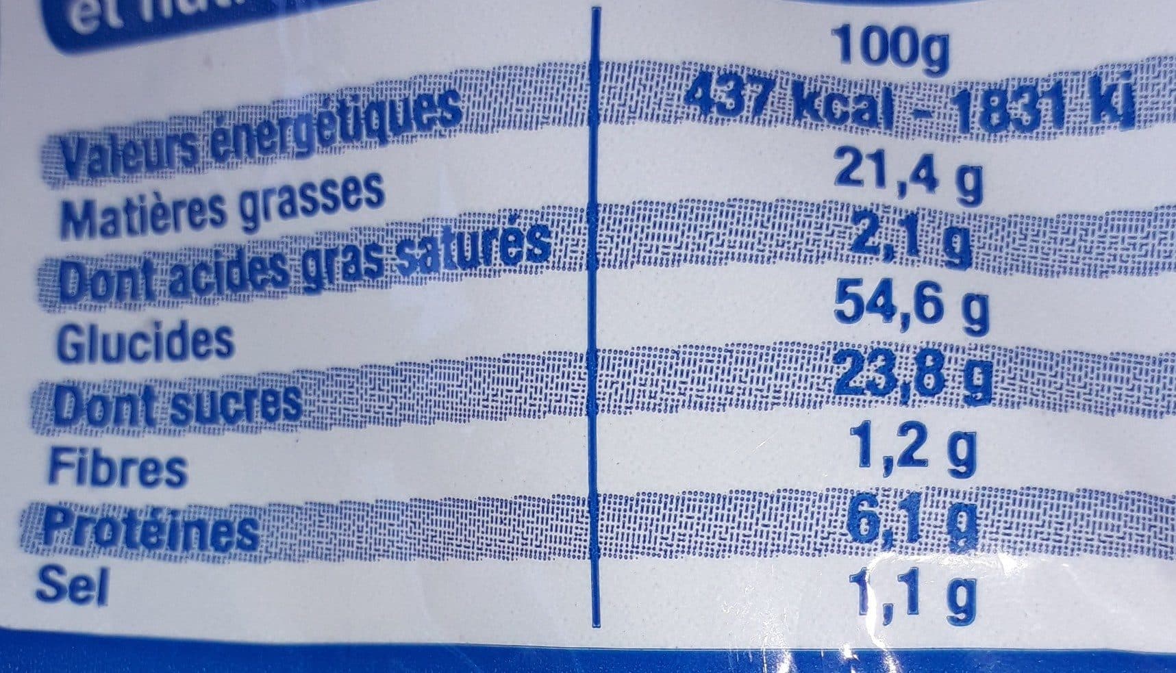Leader Price Madeleines aux oeufs packshot