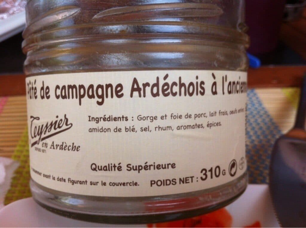 Teyssier Pate de campagne Ardechois a l'ancienne TEYSSIER packshot
