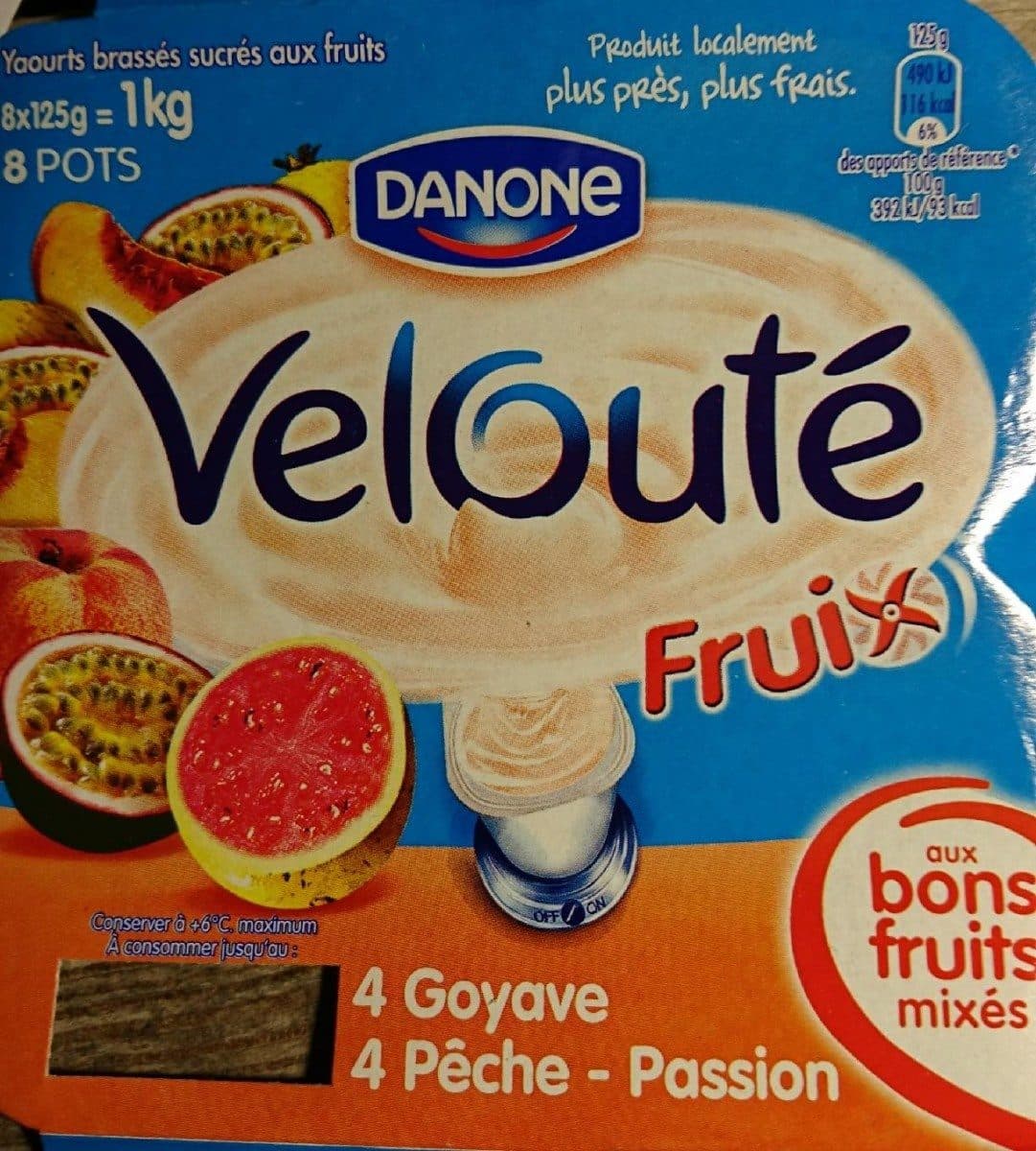 Danone Velouté Fruix packshot