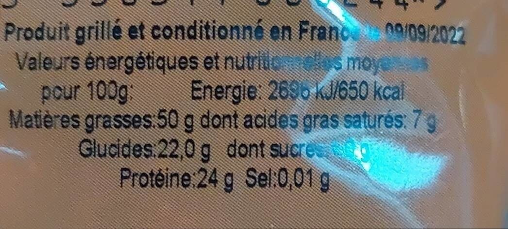 Open Food Facts Arachides coques grillées jumbo packshot