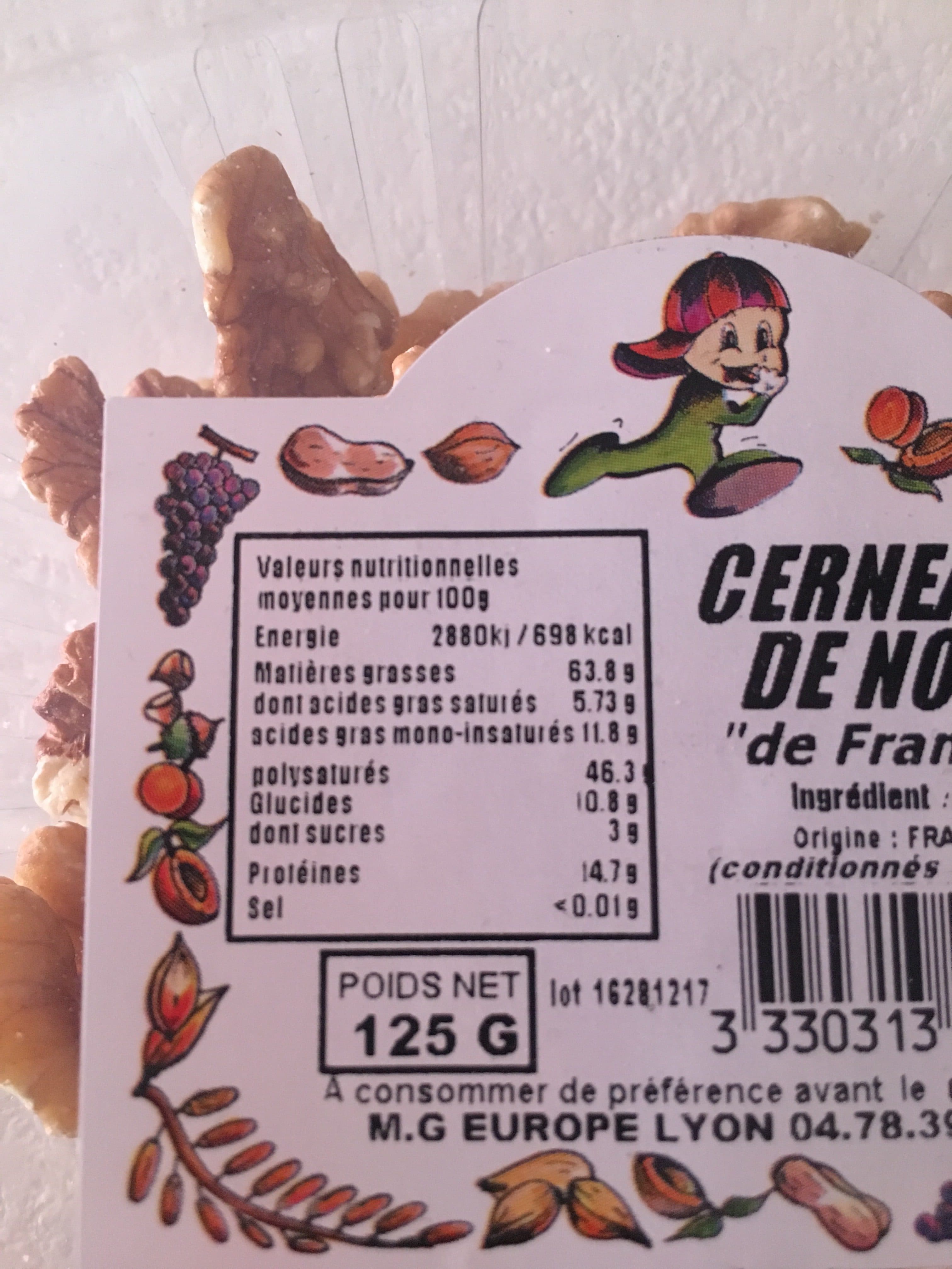 Canary Fruit Cerneaux de noix de France packshot