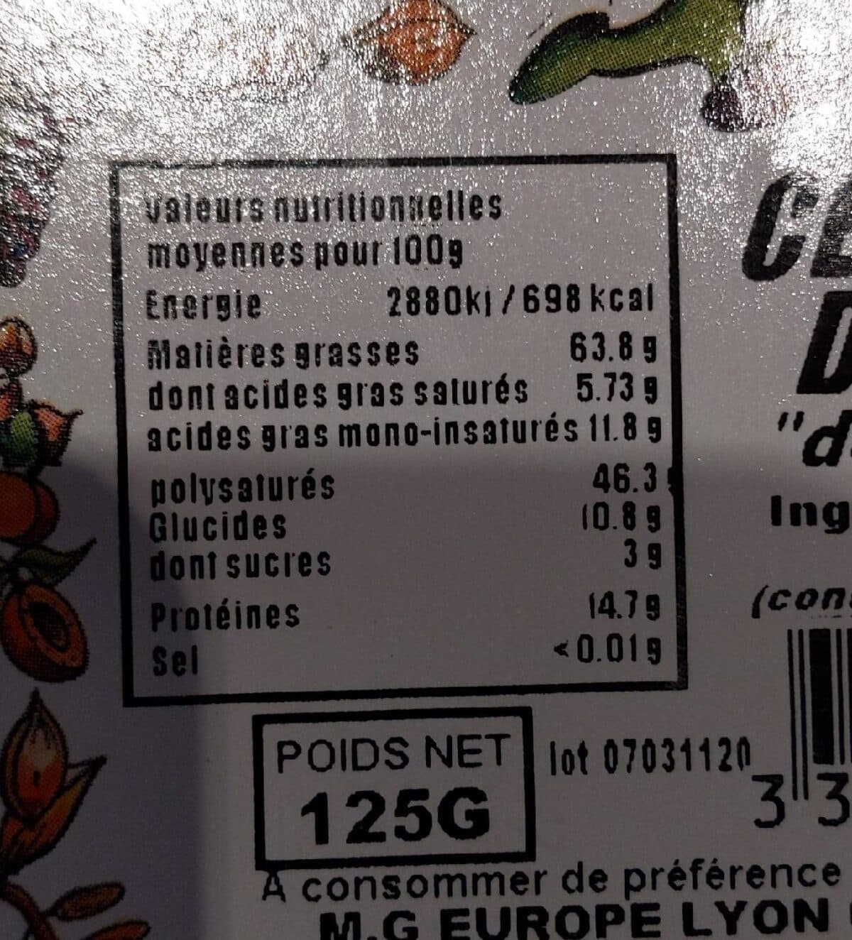 Canary Fruit Cerneaux de noix de France packshot