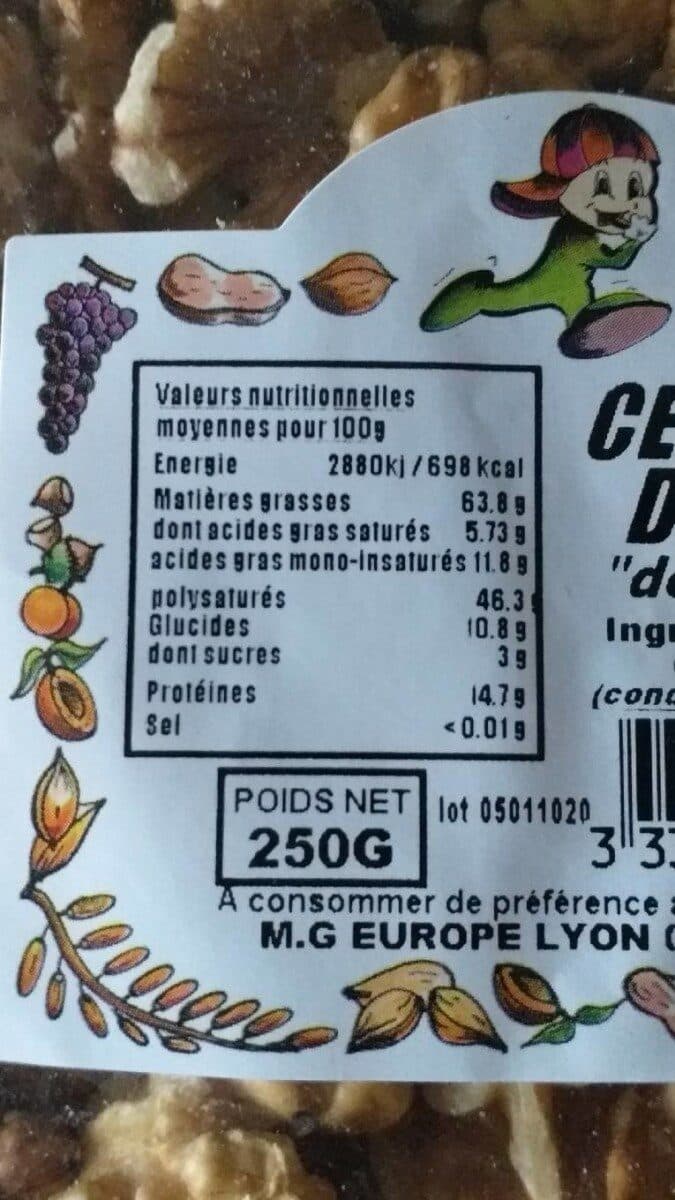 Open Food Facts Cerneaux De Noix de France packshot