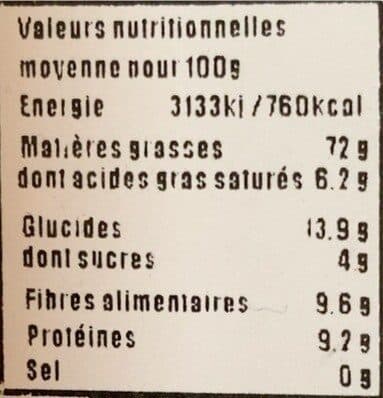 Open Food Facts Cerneaux de pecan packshot