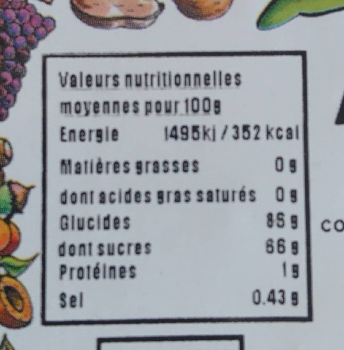 Open Food Facts Mangues déshydratées packshot