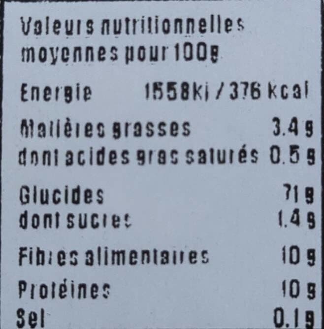 Open Food Facts Maïs à éclater packshot