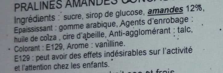 MG Europe Pralines amandes concassées packshot