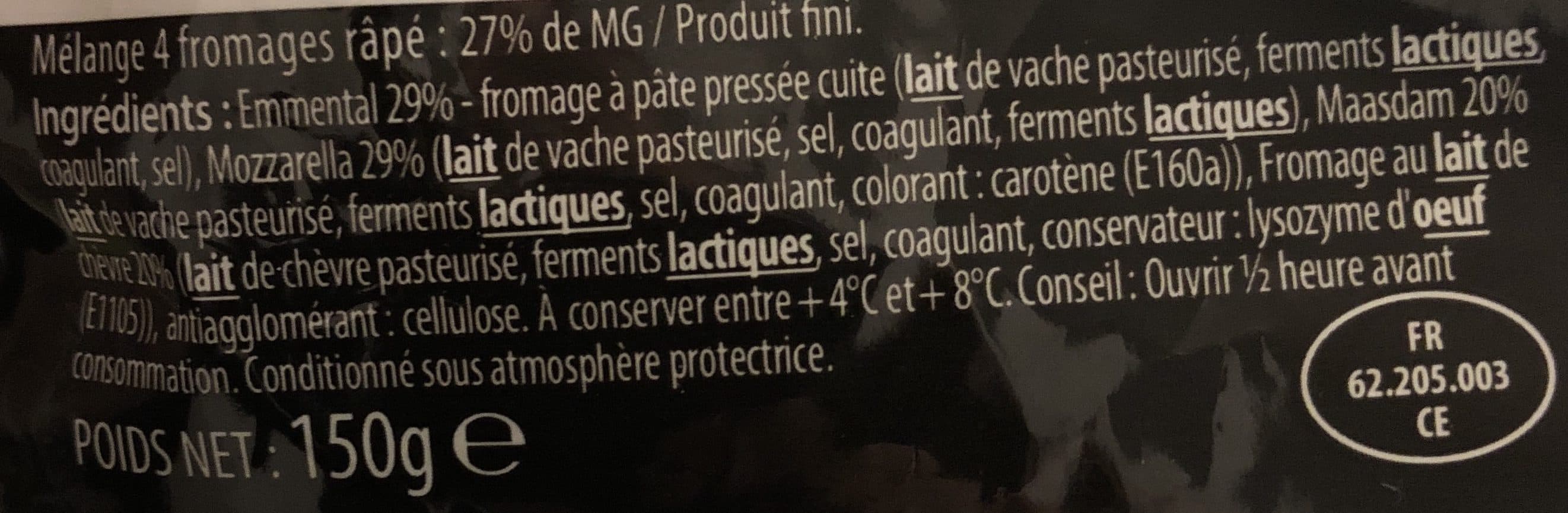 Les Fromagers de Sainte-Colombe Quatre fromages packshot