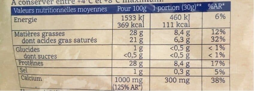 LES FROMAGERS DE SAINTE COLOMBE Emmental français packshot