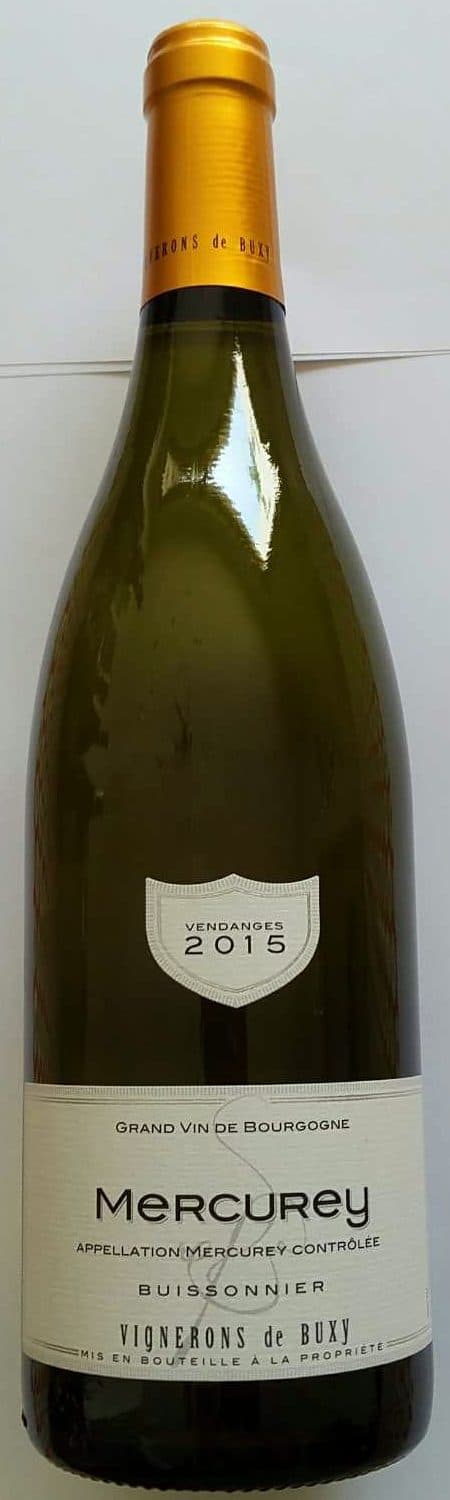 Vignerons de Buxy Mercurey Buissonnier 2015 packshot
