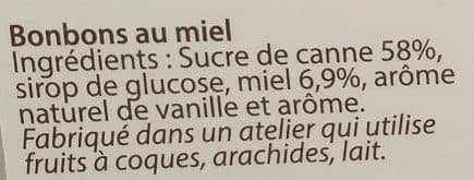 Lucien Georgelin Lucien Georgelin Bonbons miel le sachet de 150 g packshot