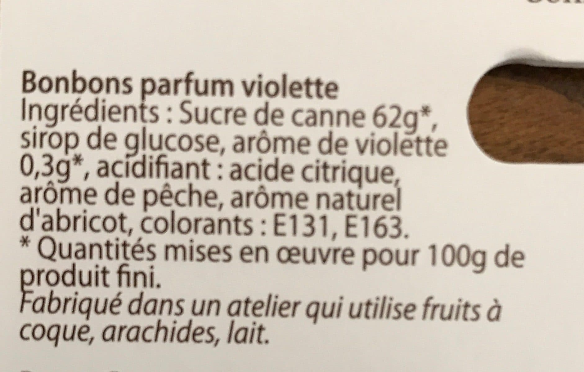 Lucien Georgelin Bonbons parfum violet packshot