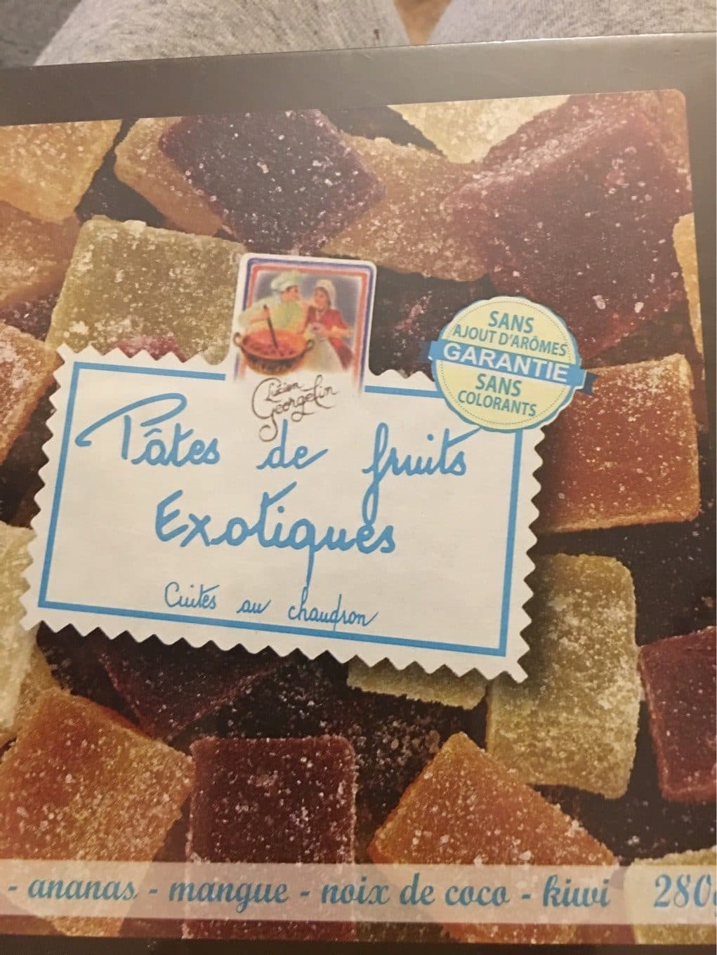 Lucien Georgelin Pates de fruits exitiques packshot