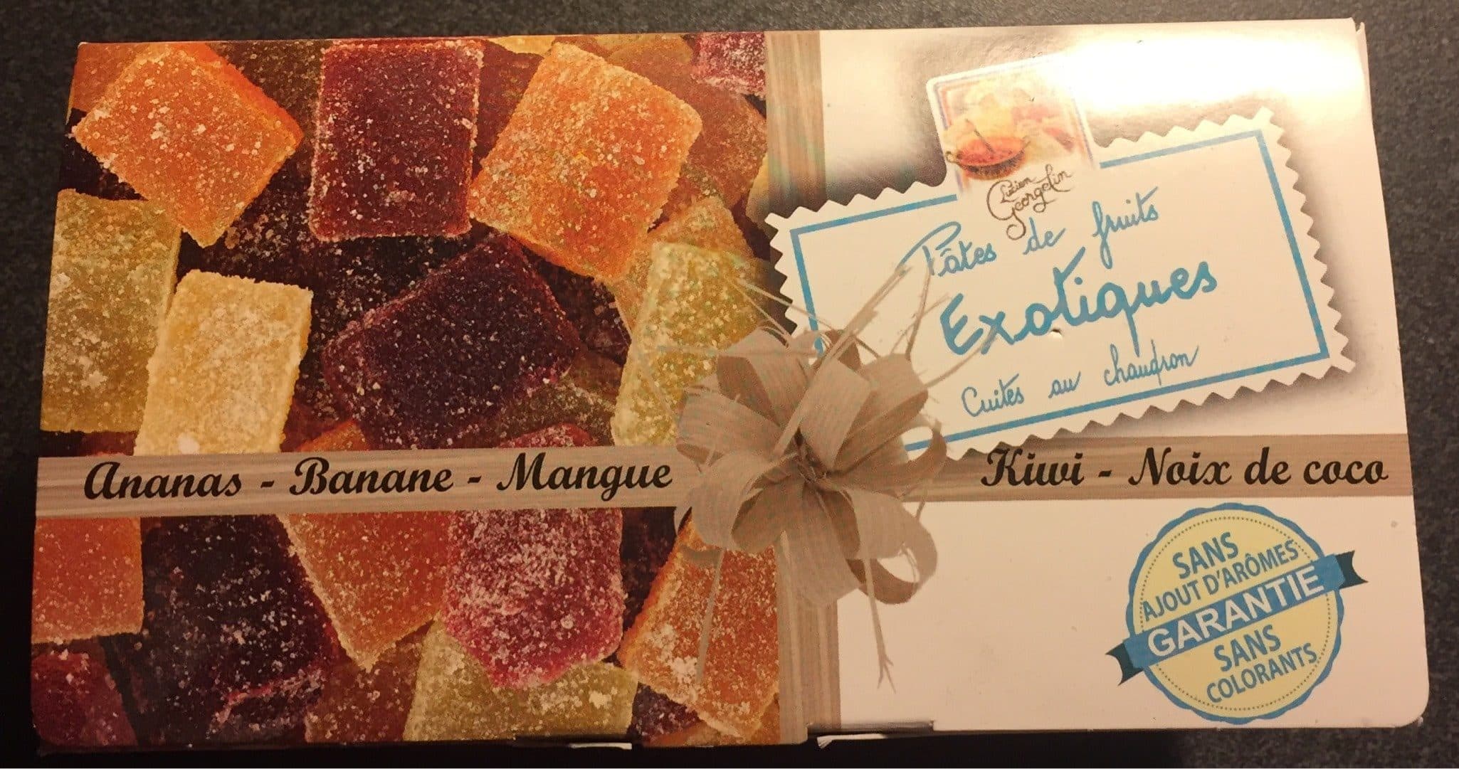 Lucien Georgelin Pates de fruit exotique packshot