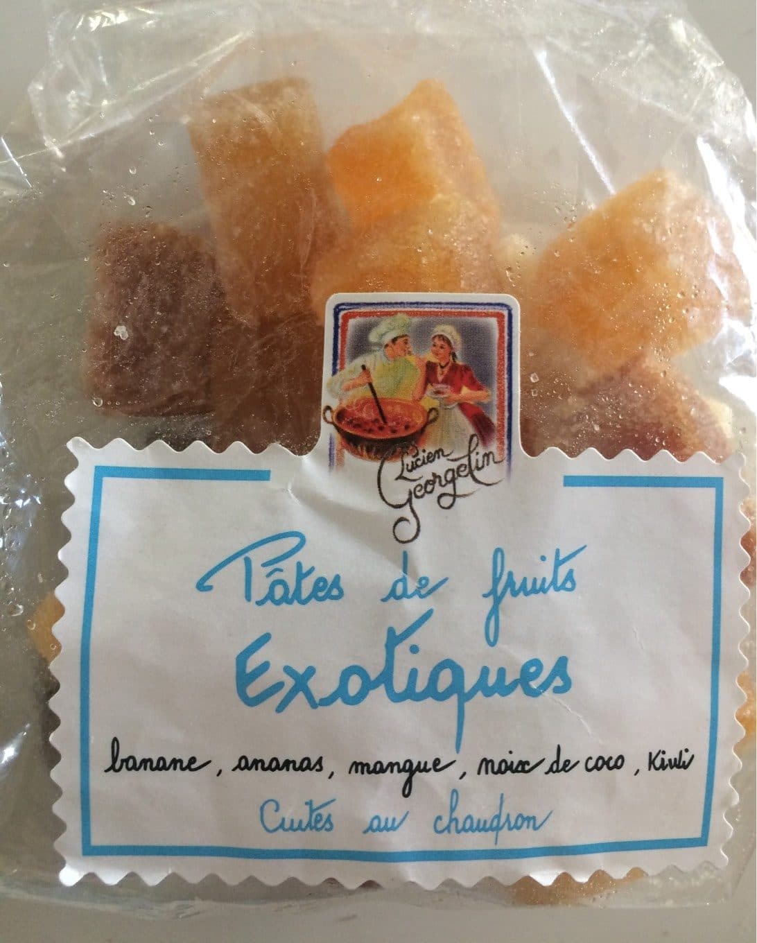 Lucien Georgelin Pâtes de fruits exotiques packshot