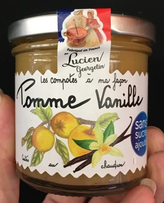 Lucien Georgelin Compote pomme vanille packshot
