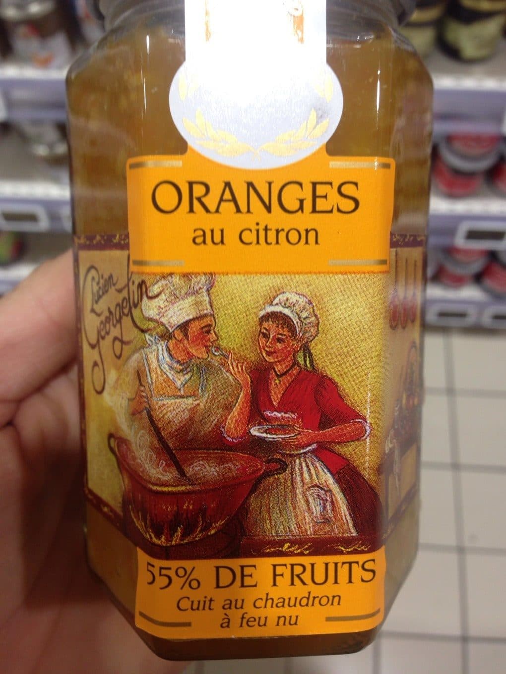 Lucien Georgelin Georgelin Preparation.orange Au Citron .65% Fruits 300G packshot
