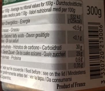 Lucien GEORGELIN Confiture abricots rouges du Roussillon packshot