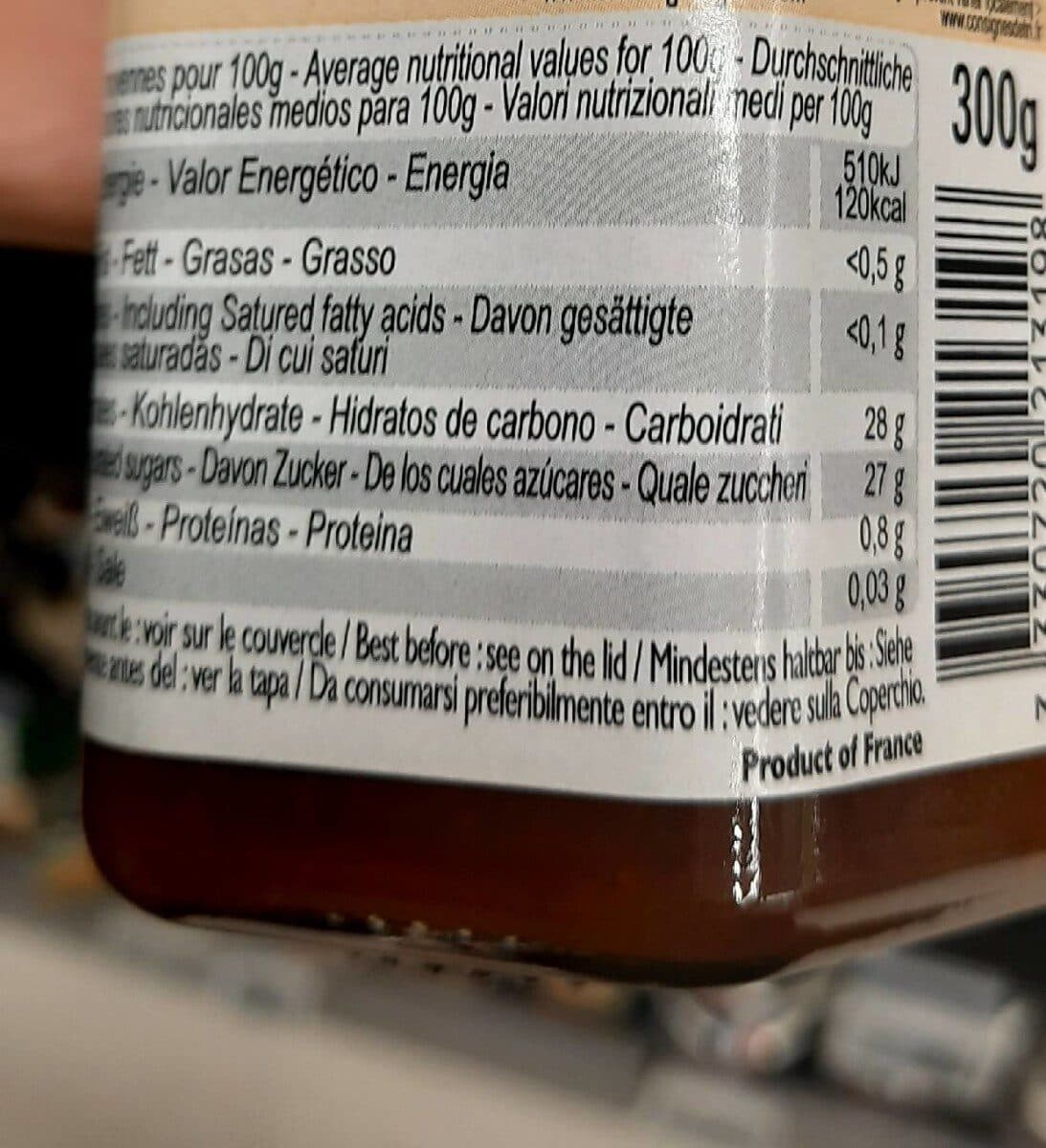 Lucien Georgelin Confiture Figues Blanches 75%Fruit packshot